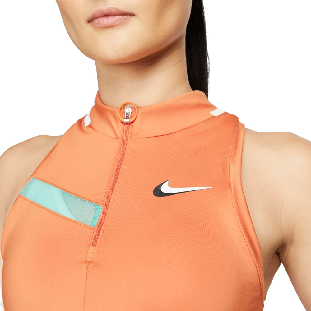 Топ теннисный Nike Dri-Fit Slam Tank W - Orange