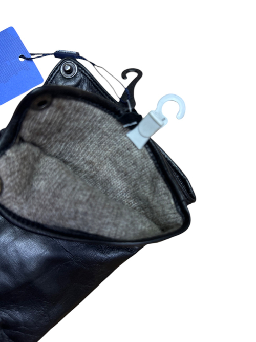 Перчатки.Мужские.Кожаные.Люкс качества. Подклад: трикотаж-шерсть.5 шт в упаковке.