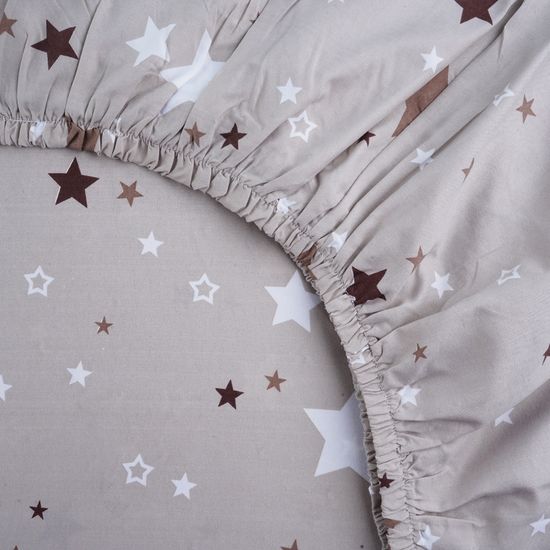 КПБ Жулдыз, 1.5 спальный, 70х70, подод.160х220. простыня 140х200х30. DOMTEKC