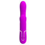 Лиловый вибратор-кролик Mariana - 22,6 см.