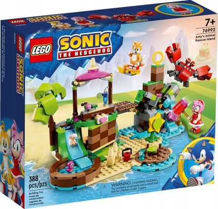Конструктор LEGO Sonic Остров спасения домашних животных Эми/ Лего Соник 76992