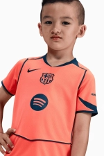 Футбольная форма Nike FC Barcelona 25/26 3rd Little Kids - оранжевый