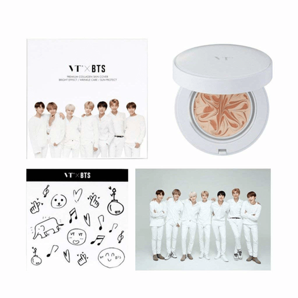 BTS x VT Collagen Pack White No.21 Кушон