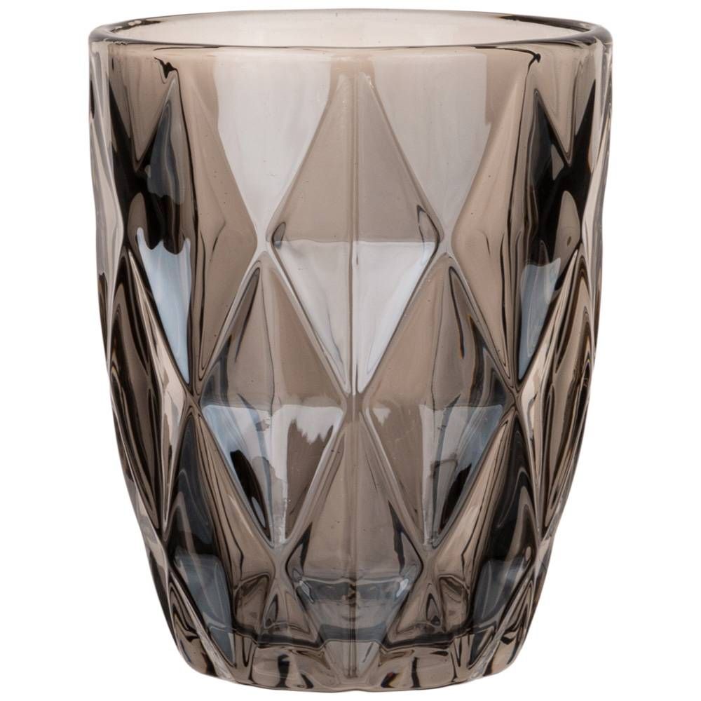 НАБОР СТАКАНОВ "РОМБО" ИЗ 6ШТ. 240МЛ. / В=10 СМ. (КОР=8НАБ.)