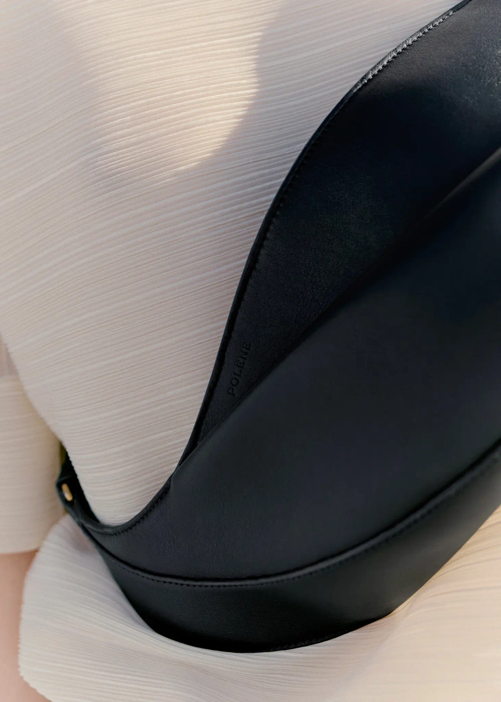 POLENE СУМКА NEYU, ЧЕРНЫЙ