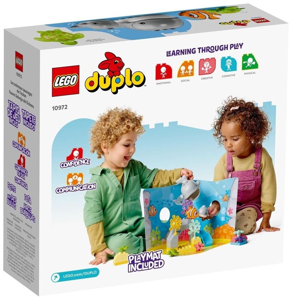 Конструктор LEGO DUPLO 10972 Обитатели океана