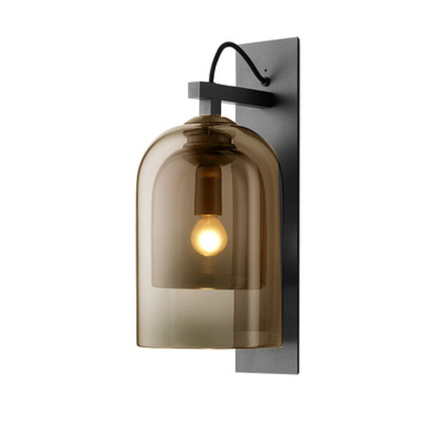 Настенный дизайнерский светильник Lumi by Articolo Lighting (корчневый)