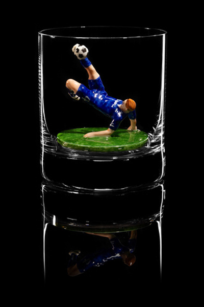 Бокал для виски. Футболист. М2.