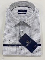 Рубашка на высокий рост LONG SLIM FIT с длинным рукавом