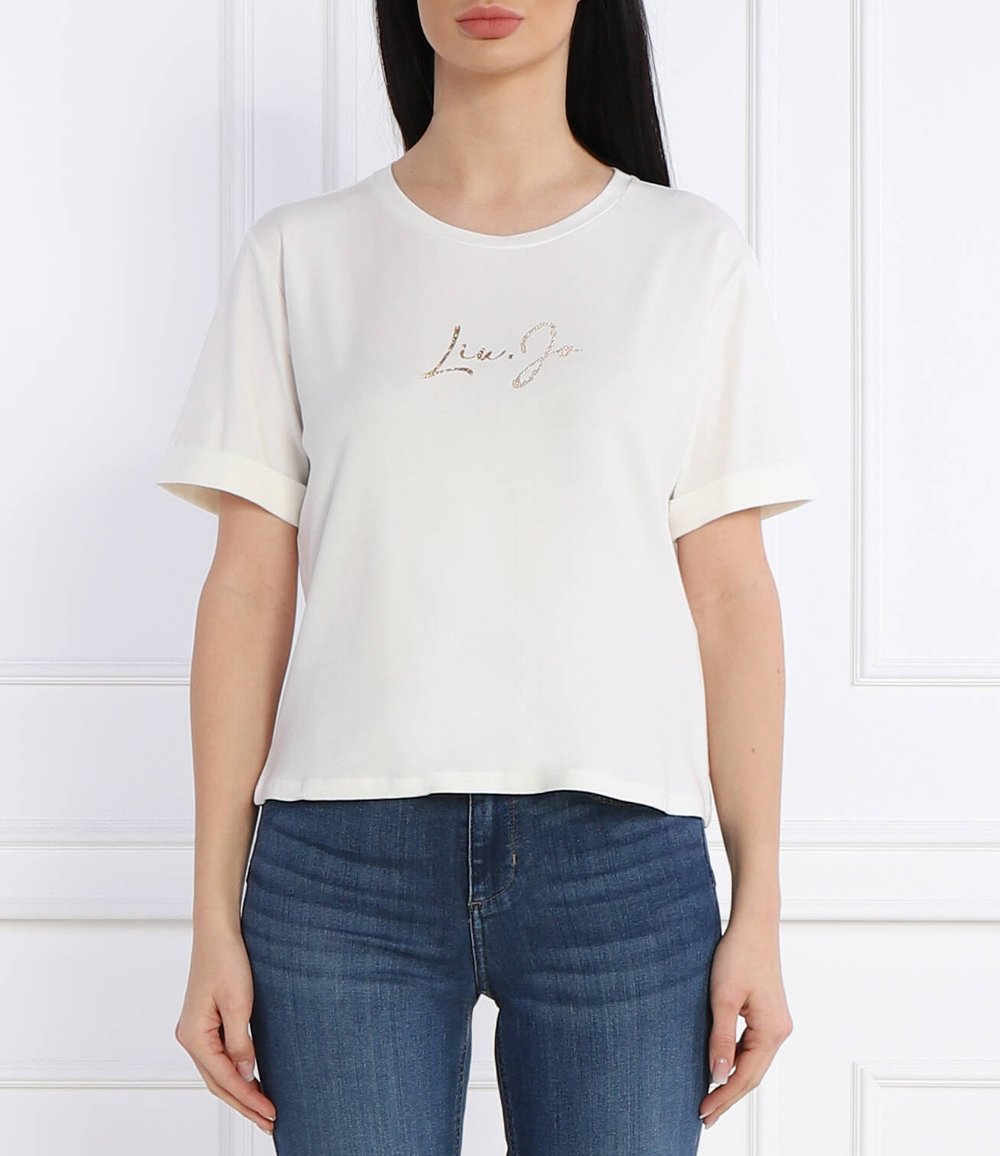 Футболка Liu Jo Sport - экрю(TA4135 JS003)