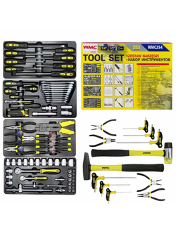 Набор инструментов 253пр. WMC TOOLS WMC-WMC254