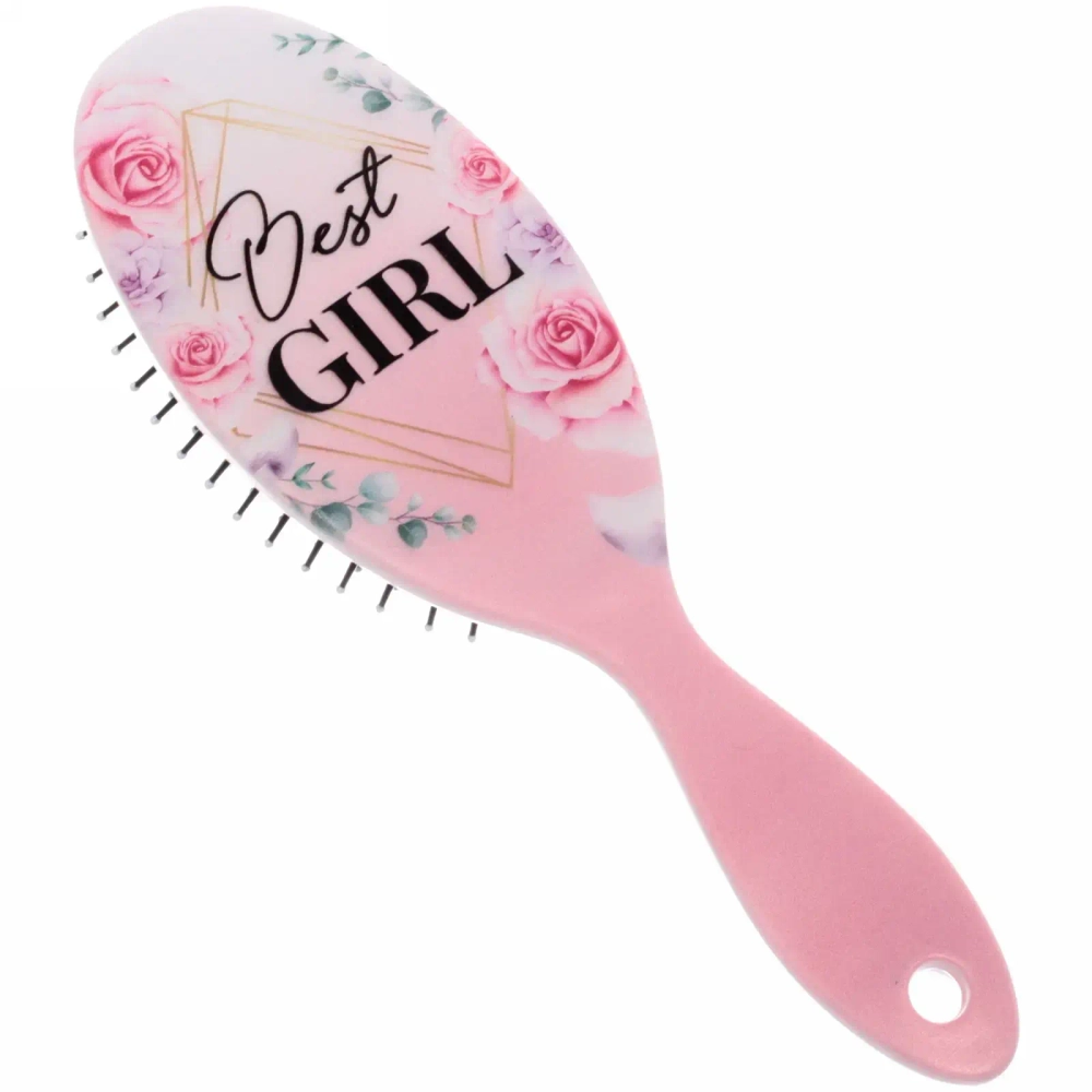 Расчёска массажная «The Best Collection - Best Girl», 7*24 см (блистер Ultramarine)