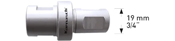 Коронка с твердосплавными напайками Karnasch Power-Max 20 Ø14×30 мм, арт. 20.1015A-014