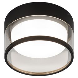 Светильник встраиваемый ЭРА KL82 BK под лампу GX53 черный