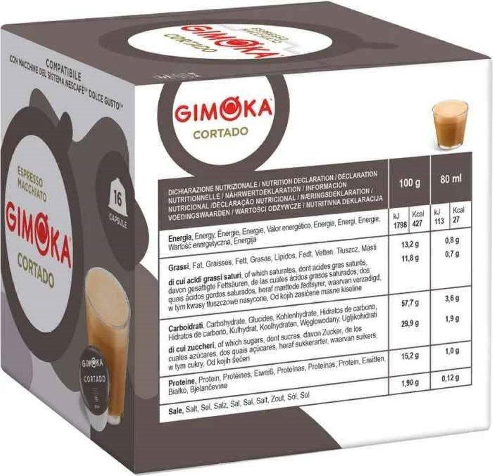 Кофе в капсулах Dolce Gusto Gimoka Cortado 48 шт