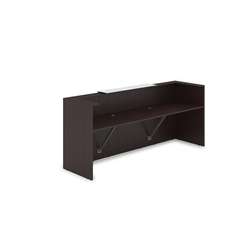 1КР-КЛ.201 Комплект Ресепшн с фартуком HPL (2654*749*1149) (без подсветки)