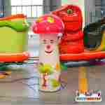 Аттракцион рельсовый для детей «ДиноОстров», 3 кабинки