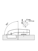 Brante Петля Четырехшарнирная CLIP-ON с доводчиком, 105 град., 2 шт./уп.
