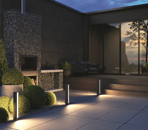 Ландшафтный светильник Хоф / Hof 3000К 12Вт IP 65 Outdoor o422fl-l12gf