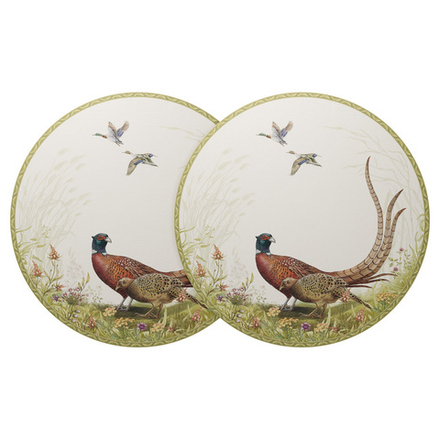 НАБОР ПОДСТАНОВОЧНЫХ САЛФЕТОК "ОХОТА" ИЗ 2 ШТ., ДИАМЕТР=38 СМ