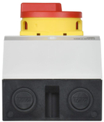 Переключатель кулачковый 10А (сх. 90) в боксе закрытая рукоятка авар. IEK MI-CS22-010-090