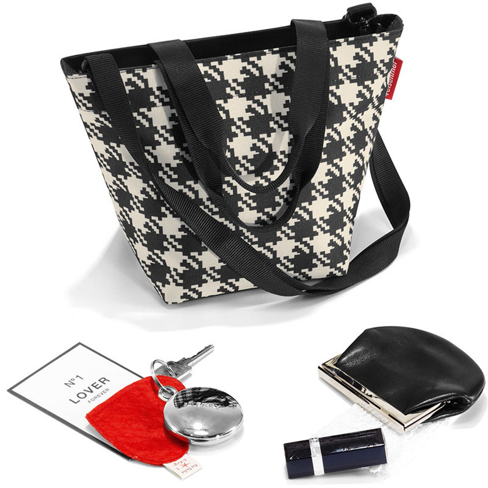 Сумка shopper xs fifties black
