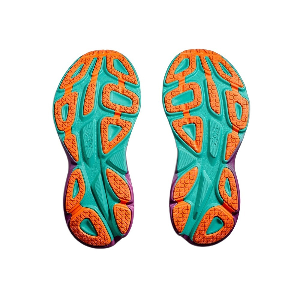 Кроссовки женские HOKA W BONDI 8 Electric Aqua / Black