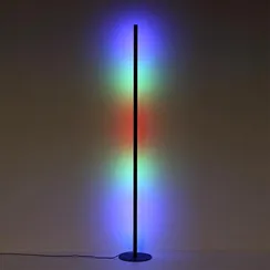 4335/32FL HIGHTECH ODL23 297 черный/акрил Напольный светильник RGBW управляемый с пульта, приложения Tuya, встр. микрофон IP20 LED 32W 3000K FILLINI
