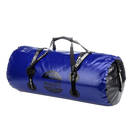 Гермобаул 80 л (ПВХ, синий/черный) (HS-GB-80-BB) Helios