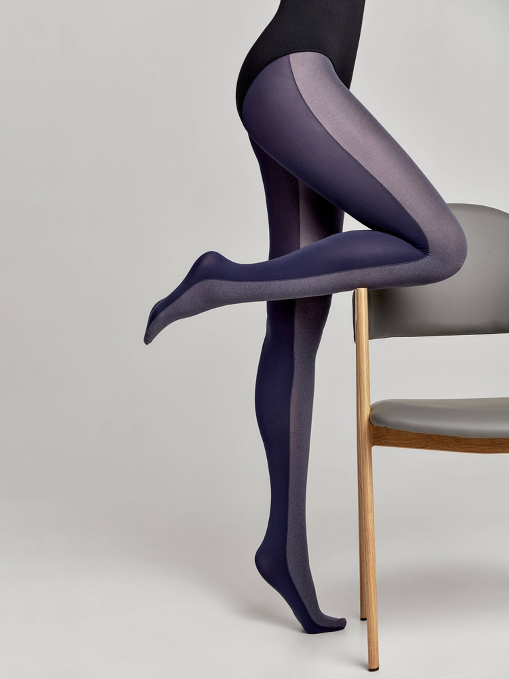 CONTE DUET Колготки женские с двухцветным рисунком