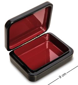 Народные промыслы ШК-55/168-A Шкатулка «Котик» исп. Лидяева