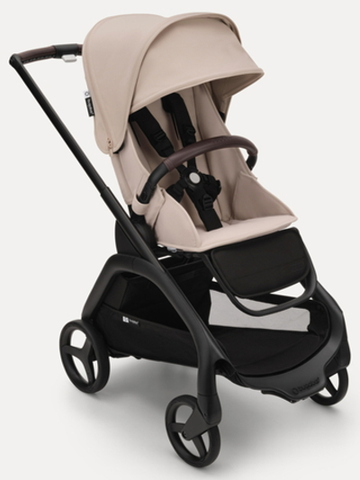 Прогулочная коляска Bugaboo Dragonfly complete Black/Desert Taupe-Desert Taupe