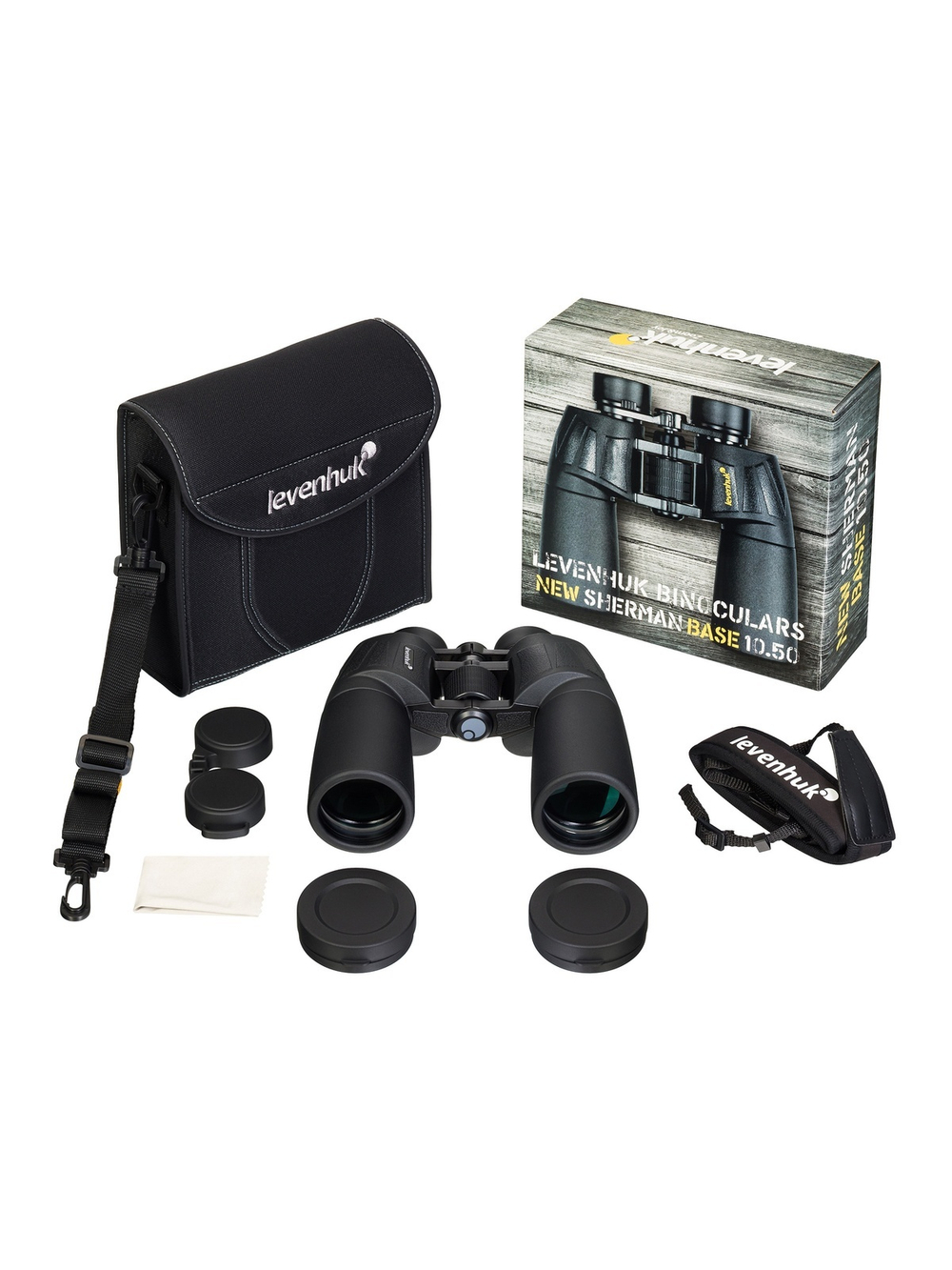 Бинокль Levenhuk New Sherman BASE 10x50