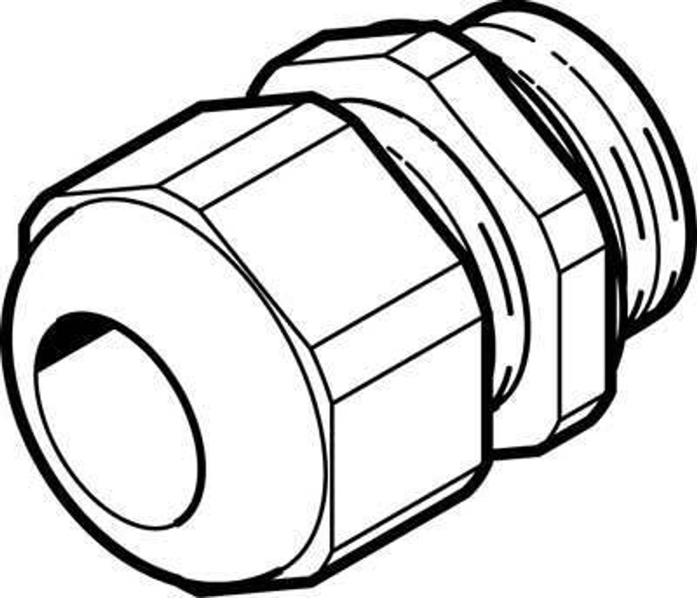 NETC-P-M12 Соединитель кабеля