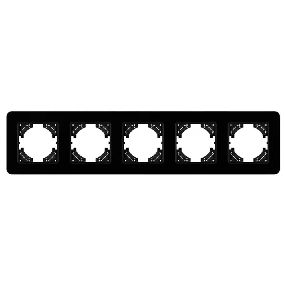 Рамка стеклянная FRM-OMALI-GS-5-BK (Arlight, -) 049705