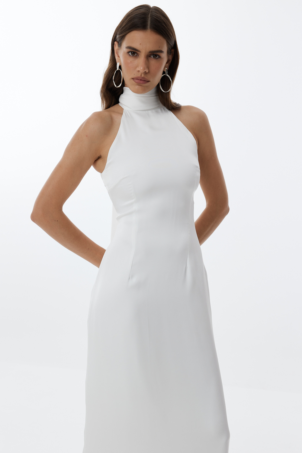 Шелковое платье Meet His Parents