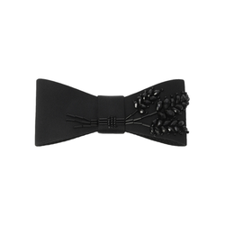 Бант-бабочка S с декором в виде колосков