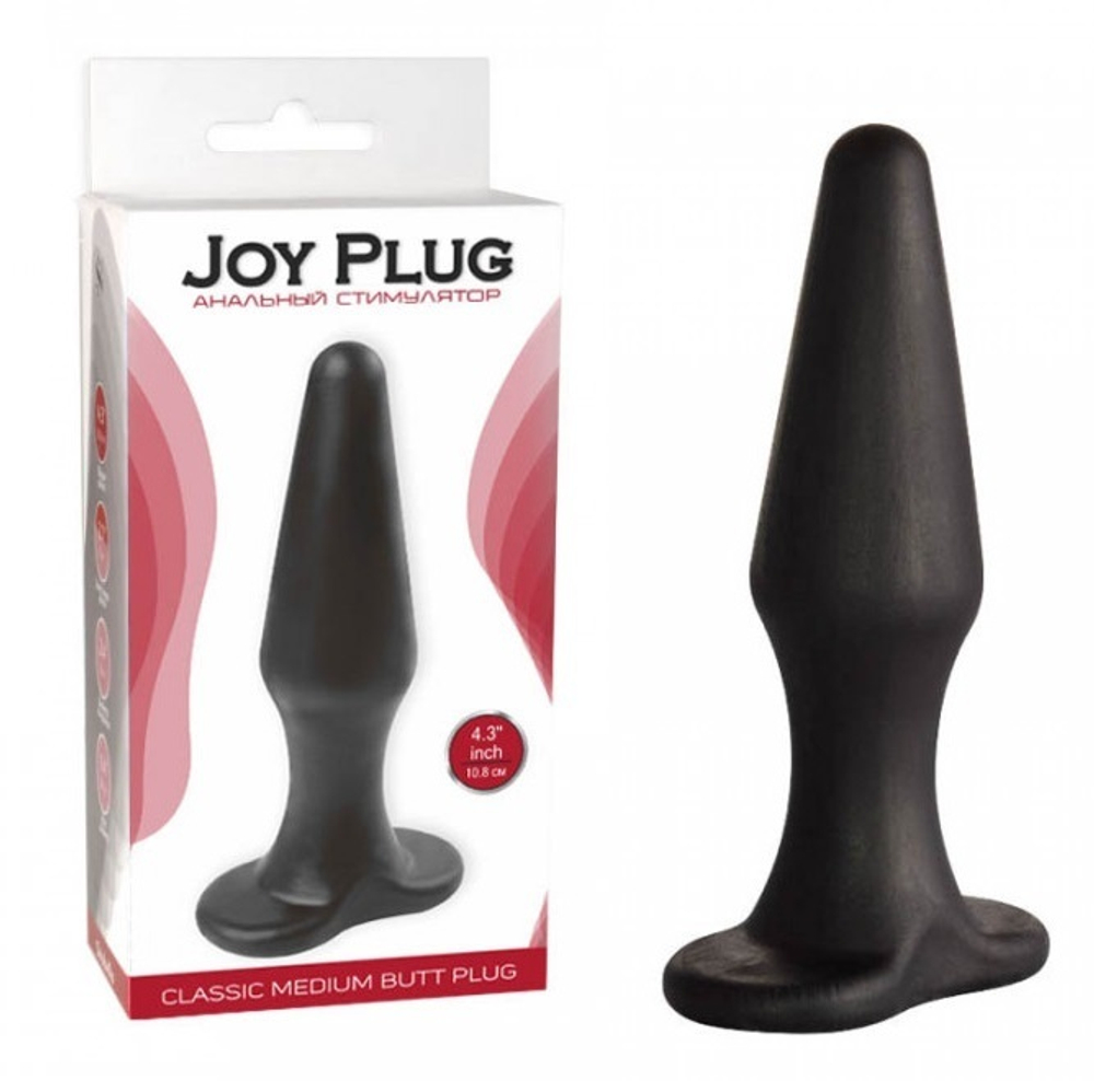 Анальная втулка Sitabella чёрная 11 см