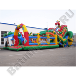 Большая и высокая горка "Змей Горыныч 3" 17*10*9 м