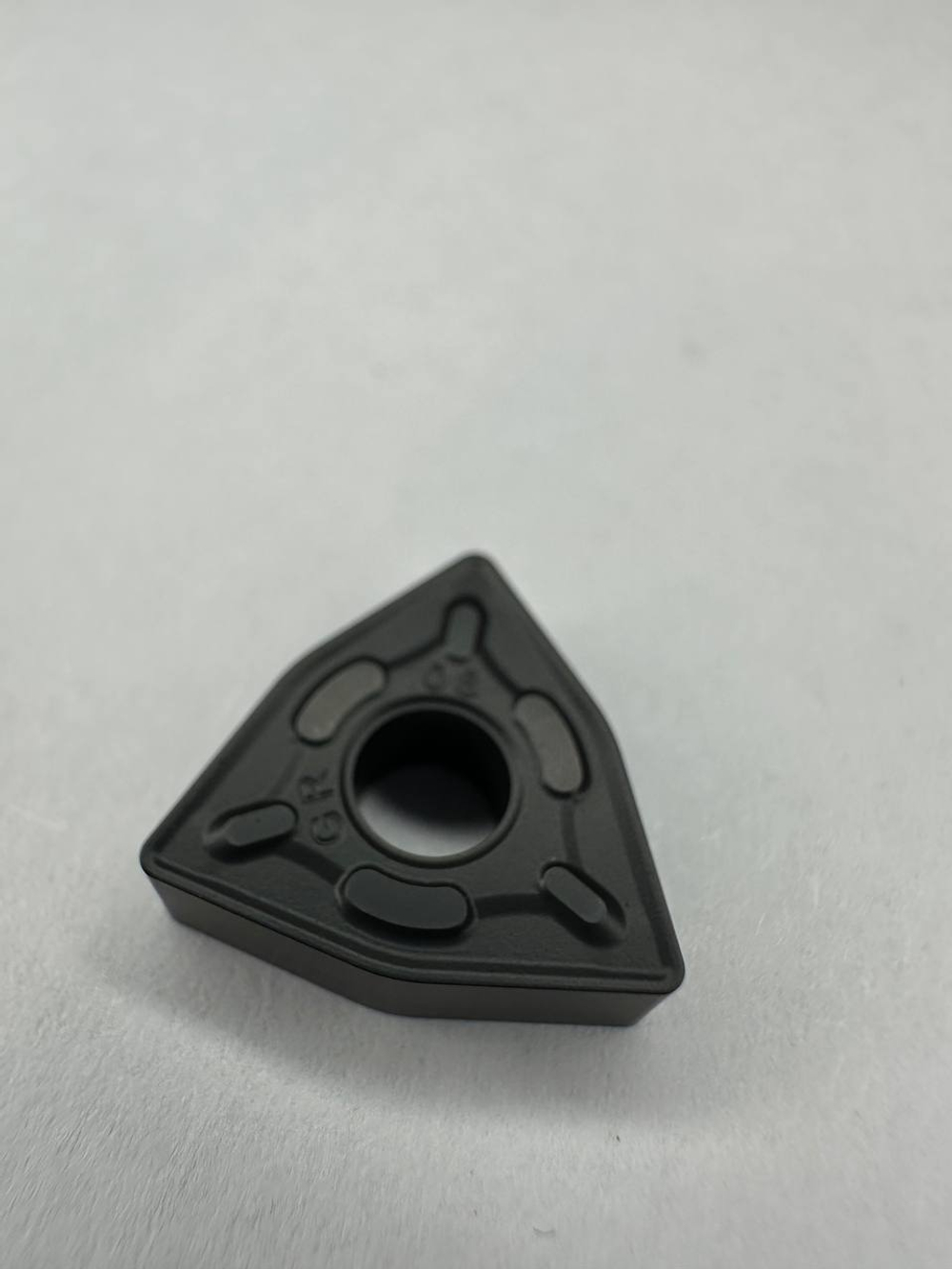 Пластина токарная WNMG080408-MF ZP357 (твердосплавная) для нержавеющей стали и универсальных сплавов