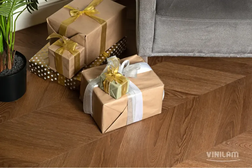 Vinilam Parquet Chevron Шеврон Плезир, 1,58 м²