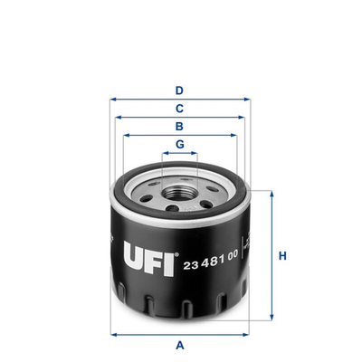 UFI - 2348100-UFI - Oil Filter