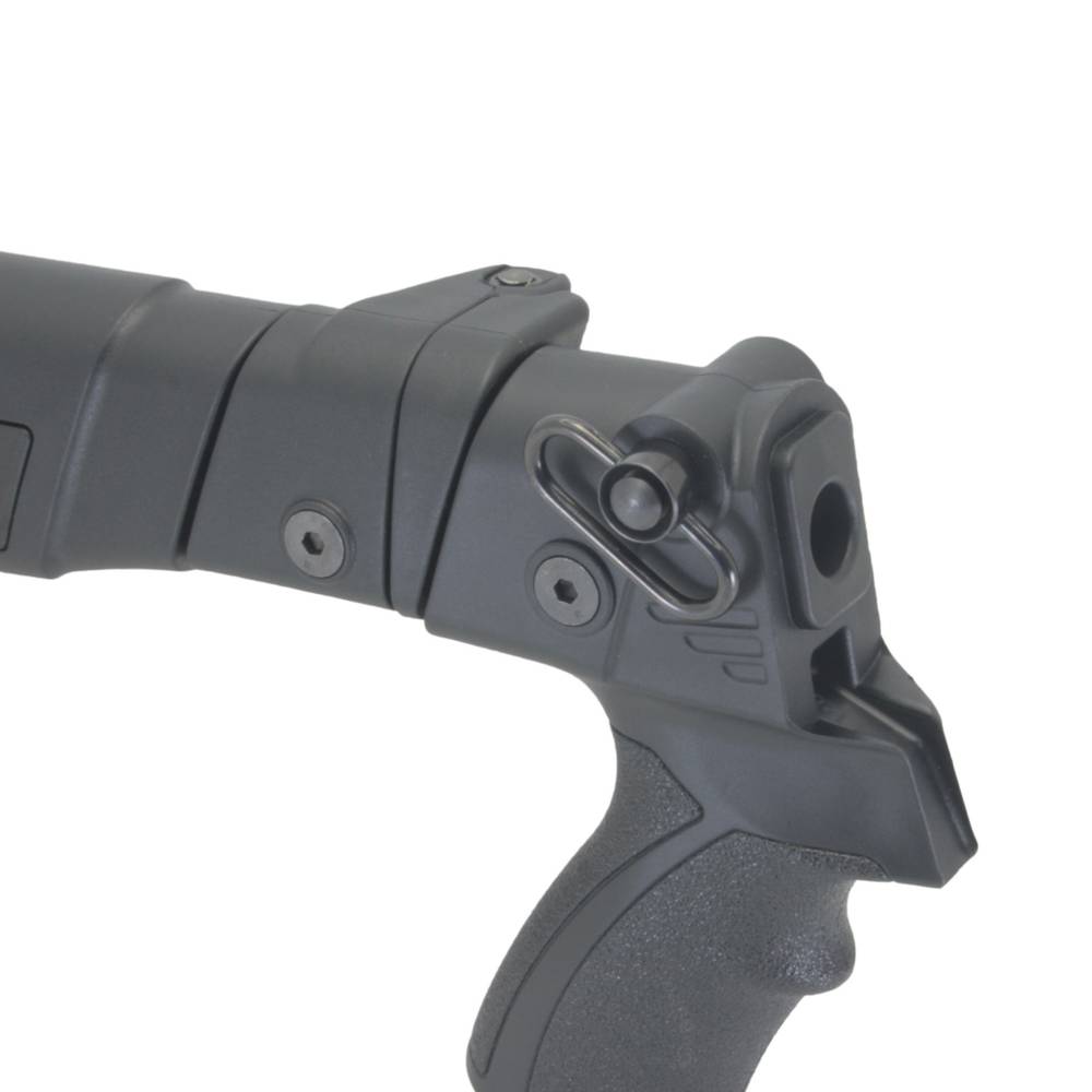 Складной приклад Бекас 12, 16, DLG Tactical. Черный