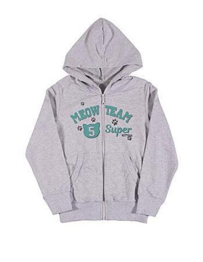 Толстовка р.98 сер.меланж Л1466-5064