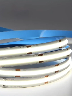 Светодиодная лента 10м COB (320 LED) 12V 10W/м Холодный белый 6000K