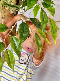 Кукла мягконабивная 52см в пакете (FA-008D)