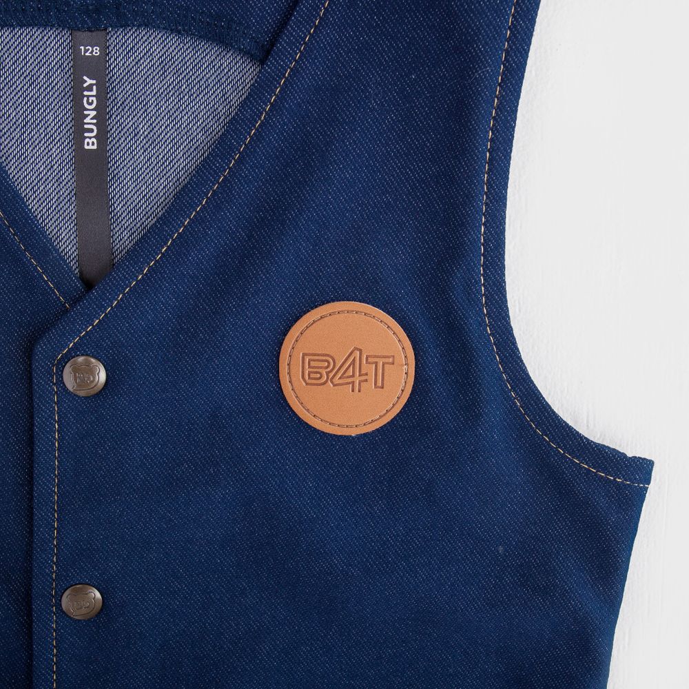 Жилет из джинскота "Джинс" 7+