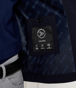 Хлопковая куртка 2в1 BOSS BLACK - темно-синий(50521572)