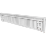 Радиатор панельный профильный ROMMER Ventil тип 11 - 300x1600 мм (подключение нижнее, цвет белый)