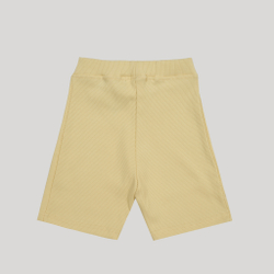 Ribbed Shorts Alabaster Gleam